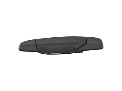 Exterior Door Handle; Rear Driver Side; Textured Black (07-14 Silverado 2500 HD)