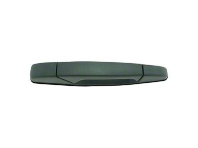Exterior Door Handle; Rear Passenger Side; Textured Black (07-14 Silverado 2500 HD)