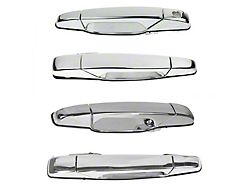 Exterior Door Handles; Chrome (07-14 Silverado 2500 HD Crew Cab)