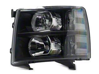 Pair Headlights For 2007-2013 Chevy Silverado 1500 2500 HD Black Front Headlamps - Foto 10