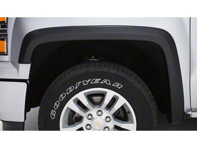 Original Riderz Fender Flares; Smooth Black (14-19 Silverado 2500 HD)