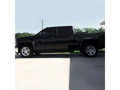 Pocket Style Fender Flares; Front and Rear (15-18 Silverado 2500 HD w/ 8-Foot Long Box)