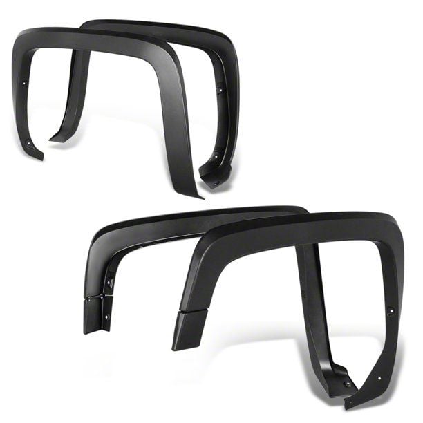 Silverado 2500 Fender Flares; Matte Black (1519 Silverado 2500 HD