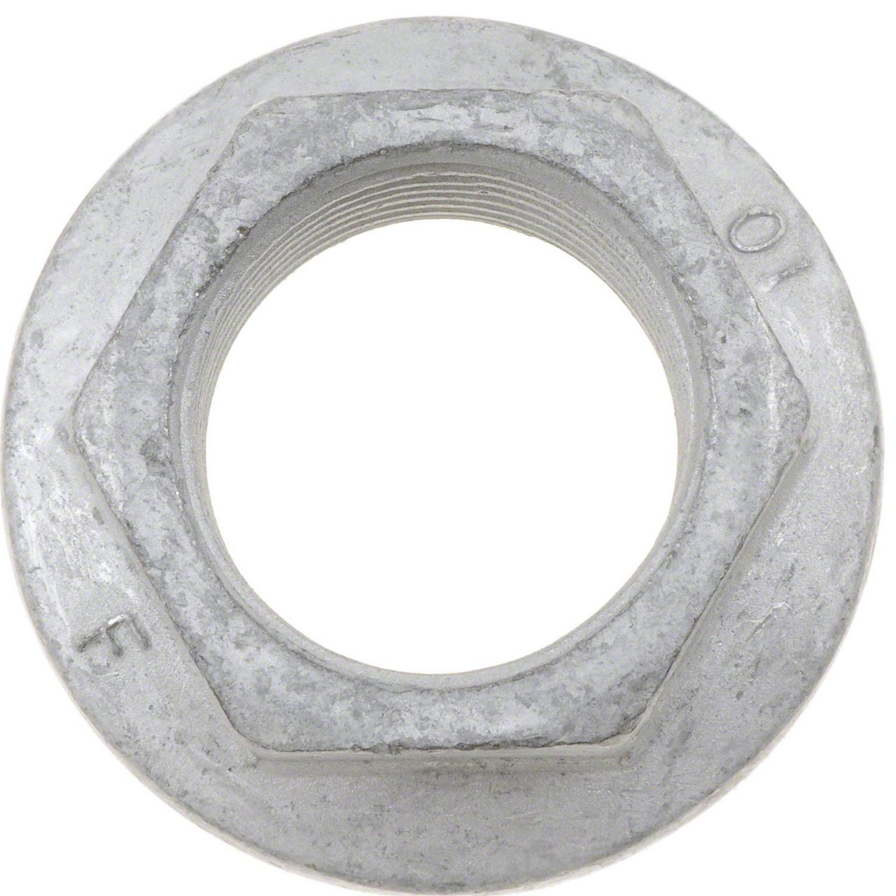 Silverado 2500 Flanged Hex Spindle Nut; M27-2.0; Hex Size