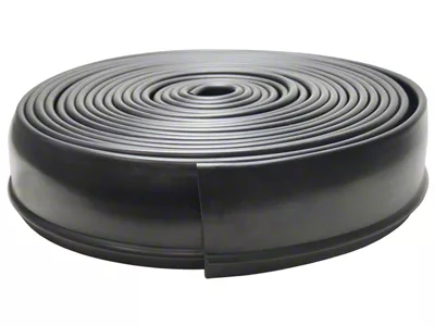 Flexy Flare Heavy Duty Extra Wide Rubber Fender Extensions; 4.25-Inch x 50-Foot Roll (Universal; Some Adaptation May Be Required)