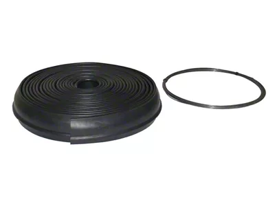 Flexy Flare Heavy Duty Reinforced Rubber Fender Extensions; 1.75-inch x 50-Foot Roll (Universal; Some Adaptation May Be Required)