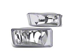 Fog Lights; Clear (07-14 Silverado 2500 HD)