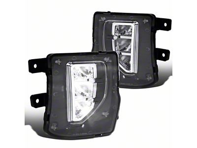 Fog Lights; Chrome Housing (16-17 Silverado 2500 HD)