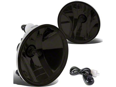 Fog Lights with Switch; Smoked (15-19 Silverado 2500 HD)