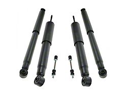 Front and Rear Shocks with Front Sway Bar Links (07-10 Silverado 2500 HD)