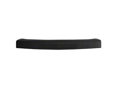 Front Bumper Center Section Cover with Bumper Air Intake Opening; Armor Coated (07-10 Silverado 2500 HD)