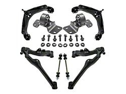 Front Upper and Lower Control Arms with Ball Joints, Sway Bar Links and Torsion Bar Mounts (07-08 4WD Silverado 2500 HD Crew Cab)