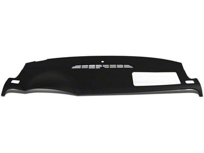 Front Dash Cover Cap; Black (07-14 Silverado 2500 HD LTZ)