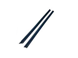 Front Door Auxiliary Weatherstrip; Driver and Passenger Side (07-14 Silverado 2500 HD)