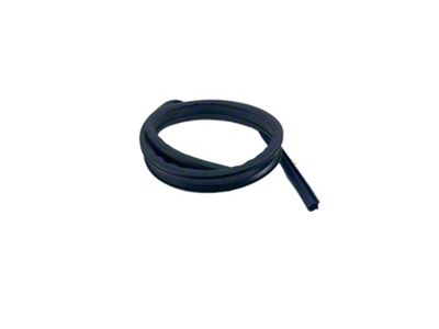 Front Drip Rail Weatherstrip; Driver Side (10-14 Silverado 2500 HD Regular Cab)