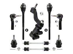 Front Lower Ball Joints with Idler Arm, Tie Rod Ends and Sway Bar End Links (11-21 Silverado 2500 HD)
