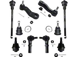 Front Tie Rods with Ball Joints, Idler and 3-Groove Pitman Arms (07-10 Silverado 2500 HD w/o Rack and Pinion Steering)