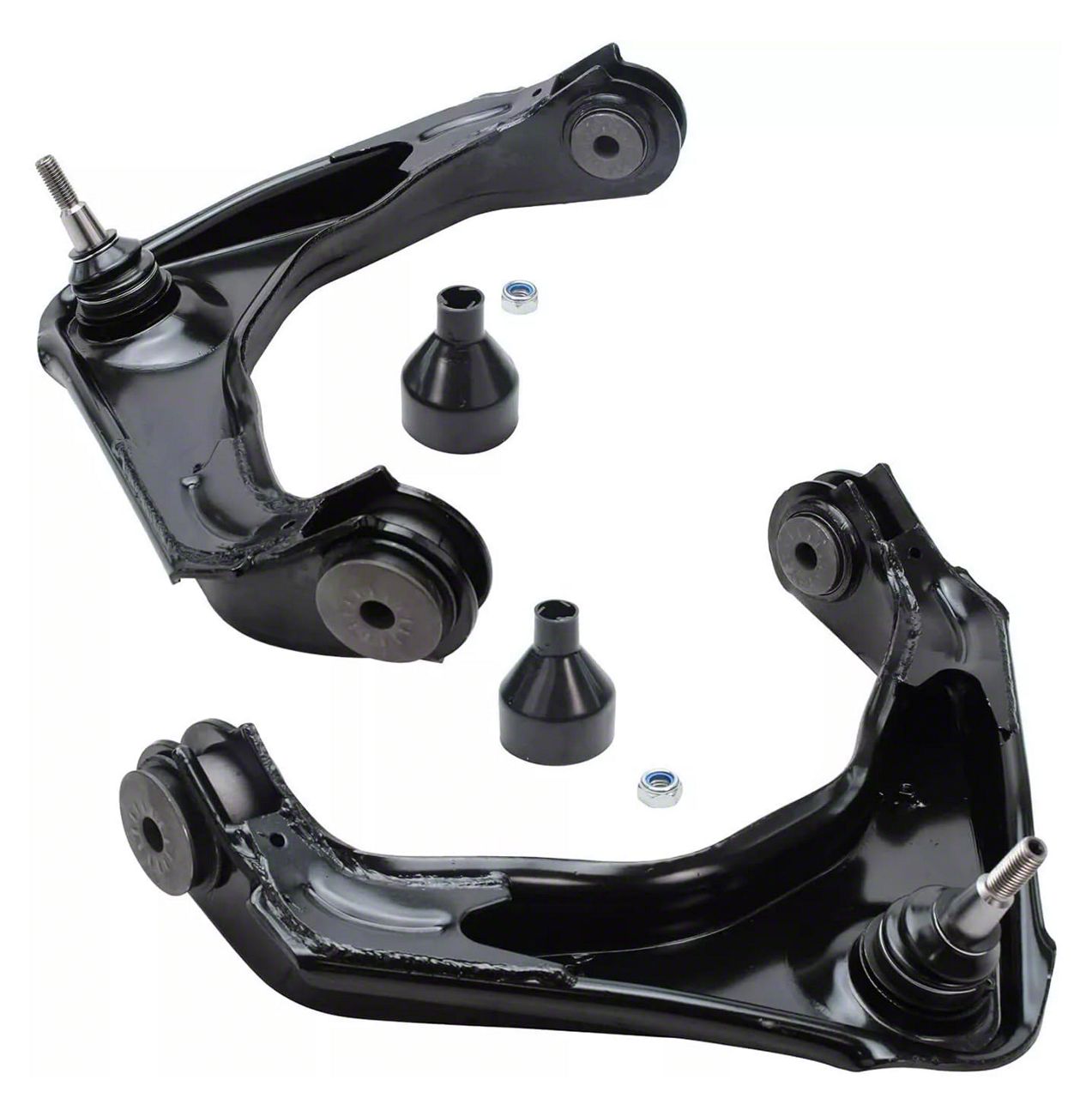 Detroit Axle 10pc Front Control Arm & Tie Rod Kit For 2001-2006 Chevy Suburban 1500