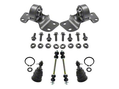 Front Upper Ball Joints and Sway Bar Links and Torsion Bar Mounts (07-08 4WD Silverado 2500 HD Crew Cab)