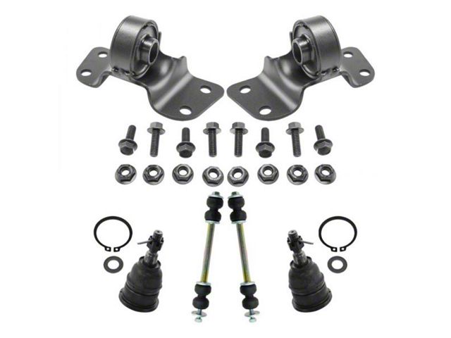 Front Upper Ball Joints and Sway Bar Links and Torsion Bar Mounts (07-08 4WD Silverado 2500 HD Crew Cab)