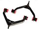Front Upper Control Arm for 2 to 4-Inch Lift; Black (11-19 Silverado 2500 HD)
