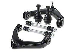Front Upper Control Arms with Lower Ball Joints and Sway Bar Links (01-10 Silverado 2500 HD)