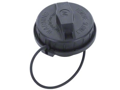 Fuel Cap with Tether; Non-Locking (12-20 Silverado 2500 HD)