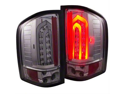 G2 LED Tail Lights; Black/Chrome Housing; Smoked Lens (07-14 Silverado 2500 HD)