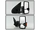 G3 Powered Heated Telescoping Mirrors with Amber LED Turn Signals; Chrome (14-16 Silverado 2500 HD)