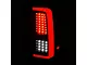 G5 LED Tail Lights; Black Housing; Smoked Lens (07-14 Silverado 2500 HD)