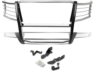 Grille Guard; Chrome (07-14 Silverado 2500 HD)