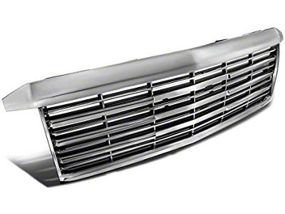 Grille; Billet Main; Chrome (15-18 Silverado 2500 HD)