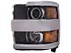 Headlights Depot Halogen Headlight with Chrome Trim; Driver Side; Black Housing; Clear Lens (15-19 Silverado 2500 HD)