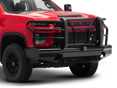 Westin HDX Bandit Front Bumper; Textured Black (20-23 Silverado 2500 HD)