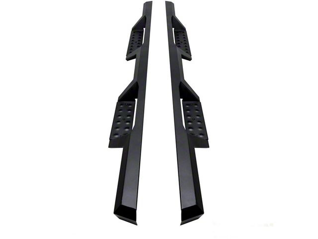 Westin HDX Drop Nerf Side Step Bars; Textured Black (07-19 Silverado 2500 HD Extended/Double Cab)