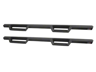 Westin HDX Drop Nerf Side Step Bars; Textured Black (07-19 Silverado 2500 HD Extended/Double Cab)