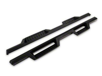 Westin HDX Drop Nerf Side Step Bars; Textured Black (20-25 Silverado 2500 HD Double Cab)