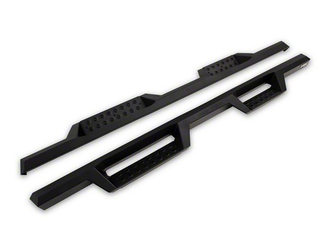 Westin HDX Drop Nerf Side Step Bars; Textured Black (20-24 Silverado 2500 HD Double Cab)
