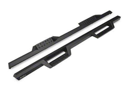 Westin HDX Drop Nerf Side Step Bars; Textured Black (20-24 Silverado 2500 HD Crew Cab)