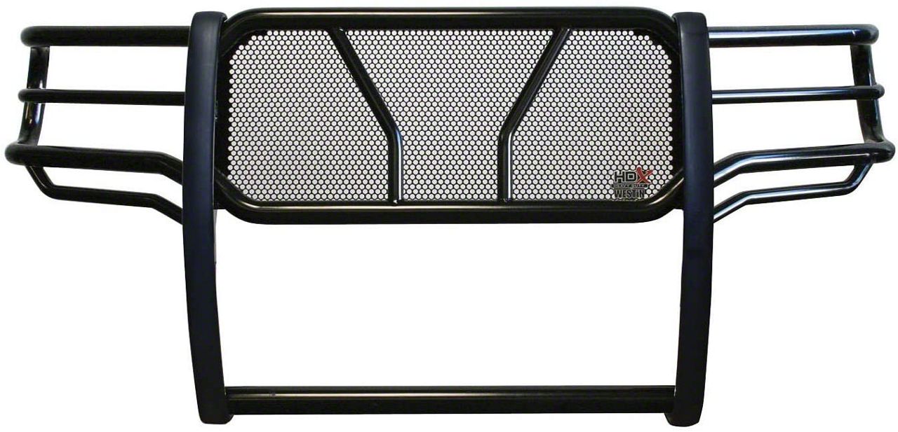 Westin HDX Black Grille Guard – 2" Tubular Steel Bumper Guard With Punch Plate For Trucks & SUVs - View #5
