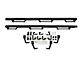 Westin HDX Stainless Wheel-to-Wheel Drop Nerf Side Step Bars; Textured Black (07-19 Silverado 2500 HD Crew Cab SRW w/ 8-Foot Long Box)