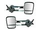 Heated Manual Towing Mirrors; Chrome (15-19 Silverado 2500 HD)