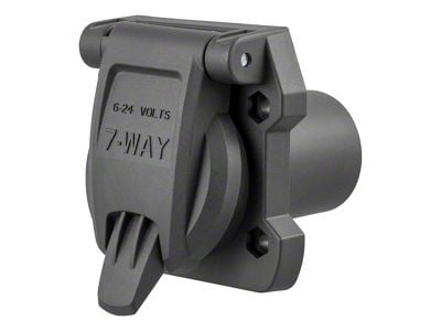 Heavy-Duty Replacement OE 7-Way RV Blade Socket (07-25 Silverado 2500 HD)