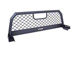 Heavy Duty Ultra Mesh Front Cab Rack; Textured Black (01-26 Silverado 2500 HD)