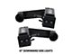 Hitch Bar Reverse 7-Inch LED Flood Lighting Heavy Duty Bolt-On Blacked Out Kit (20-24 Silverado 2500 HD)