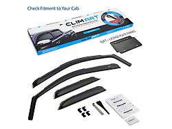 in-Channel Window Deflectors (07-14 Silverado 2500 HD Extended Cab)
