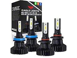 Infinity Beam LED Headlight Bulb Combo; High and Low Beam; H11/H8/H9 and HB3/9005 (07-20 Silverado 2500 HD)