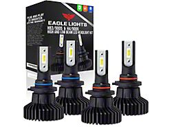 Infinity Beam LED Headlight Bulb Combo; High and Low Beam; HB4/9006 and HB3/9005 (01-06 Silverado 2500 HD)