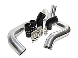 Intercooler Pipe Kit; Polished (02-04 6.6L Duramax Silverado 2500 HD)