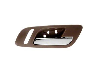 Interior Door Handle; Front Passenger Side; Chrome and Cashmere (07-14 Silverado 2500 HD)